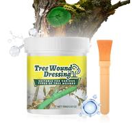 Medicazione per Ferite degli Alberi,100 G Pasta Per Tronchi - Sigillante Per Innesti Con Pennello,Per Corteccia Danneggiata Bonsai Arbusti Piante Tronchi Frutteto Giardino Parco Paesaggio Vivaio