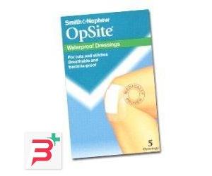 MEDICAZIONE POST OPERATORIA ADESIVA STERILE IN POLIURETANO SEMI PERMEABILE TRASPARENTE CON TAMPONE A BASSA ADERENZA OPSITE POST OP 9,5X8,5CM 5 PEZZI