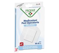 MEDICAZIONE POST OPERATORIA STERILE GARZA ANTIADERENTE 10X12 CM 4 PEZZI PROFAR