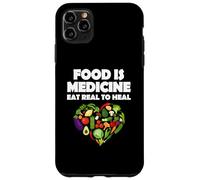 Medicina Alimentare Mangiare Vero Per Guarire Vegetariano Custodia per iPhone 11 Pro Max