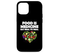 Medicina Alimentare Mangiare Vero Per Guarire Vegetariano Custodia per iPhone 12/12 Pro