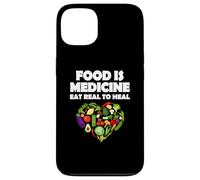 Medicina Alimentare Mangiare Vero Per Guarire Vegetariano Custodia per iPhone 13