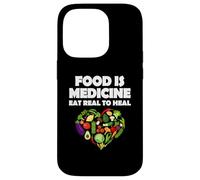 Medicina Alimentare Mangiare Vero Per Guarire Vegetariano Custodia per iPhone 14 Pro