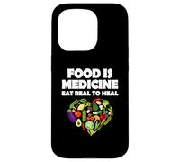 Medicina Alimentare Mangiare Vero Per Guarire Vegetariano Custodia per iPhone 15 Pro