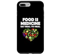 Medicina Alimentare Mangiare Vero Per Guarire Vegetariano Custodia per iPhone 7 Plus/8 Plus