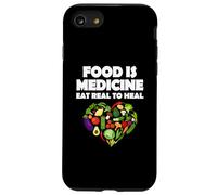 Medicina Alimentare Mangiare Vero Per Guarire Vegetariano Custodia per iPhone SE (2020) / 7 / 8