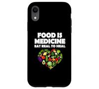 Medicina Alimentare Mangiare Vero Per Guarire Vegetariano Custodia per iPhone XR