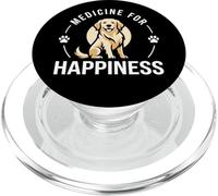 Medicina per la felicità Golden Retriever Razza di cane PopSockets PopGrip per MagSafe