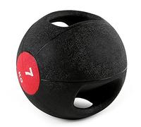 Medicine Ball Double Handle Medicine Ball Core Training Cross Training Throwing Training Rubber Fitness Ball Strength Training Equipment Suitable for Home Gym (Size : 7kg/15.4lb)