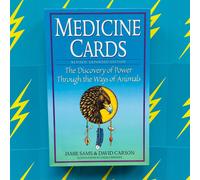 Medicine Cards Deck & Book Set Esoteric Animals US Games Systems Con Borsa