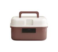 Medicine Lock Box - Combination Code Travel Case With Carry Handle | Secure Storage For Phone, Jewellery, Documents And Valuables, Home, Office And Travel Use