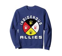 Medicine Wheel MMIW Alleati indigeni Felpa