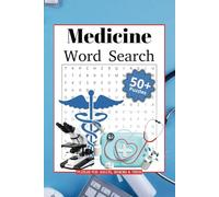 Medicine Word Search Book: Fun and Relaxing Puzzles for Adults, Seniors and Teens