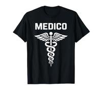 Medico caduceo Alato Simbolo della Medicina per dottori Maglietta