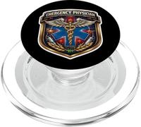 Medico di emergenza Emergentologo ER Medico Medicina MD PopSockets PopGrip per MagSafe