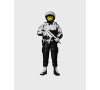 MEDICOM BRANDALISM RIOT COP STATUE ORIGINAL VERSION men multi in taglia:ONE SIZE