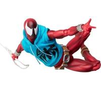 MAFEX # 268 MAFEX SCARLET SPIDER (COMIC VER.) Ver.2.0 - Action figure dipinte, altezza totale 155 mm