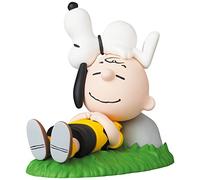 Medicom Peanuts mini statuetta UDF série 13 Napping Charlie Brown & Snoopy 10 cm