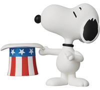 Medicom Peanuts - Mini Statuetta UDF Serie 15 Americana Uncle Snoopy, 8 cm