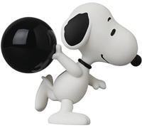 Medicom Peanuts Mini Statuetta UDF Serie 15 Bowler Snoopy 8 cm