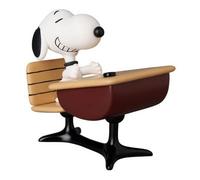 Medicom Peanuts, Snoopy statuetta da collezione sulla scrivania (9 cm)