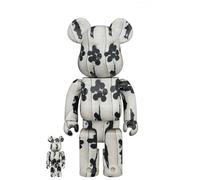 Medicom Toy BE@RBRICK Bearbrick 400% + 100% Palloncini Volanti Ragazza Artico...