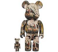 Medicom Toy BE@RBRICK Bearbrick 400% + 100% Utagawa Kuniyoshi Old Palace at Soma