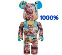 MEDICOM TOY BE@RBRICK JEAN-MICHEL BASQUIAT #6 1000% bearbrick