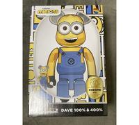 Medicom Toy BE@RBRICK Minions DAVE CHROME Ver 400% 100% set figure bearbrick