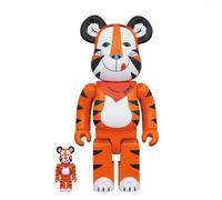 Medicom Toy Bearbrick 400% + 100% Kelloggs TONY THE TIGER VINTAGE Ver. Autentico