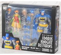 Medicom Toy MAFEX 139 BATMAN BLUE Ver. & ROBIN The Dark Knight Returns Figure