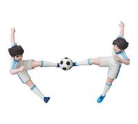 Medicom Toy Ultra Detail Mini Figures Captain Tsubasa Tsubasa Ozora & Tarou Misa