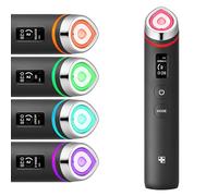 Medicube Age-R Booster Pro - 6 in 1 Total Care LED Therapy Device per l'Elasticità, il Contorno del Viso e la Cura dei Porri con 4 Modalità - Skincare Professionale a Casa