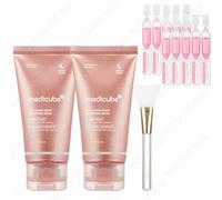 Medicube Collagen Night Wrapping Mask x2 con spazzola Collagen Pack K-Beauty