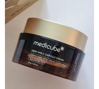 MEDICUBE Deep Vita C Capsule Cream 55g Crema Nutriente Cosmetici Coreani Nuovo