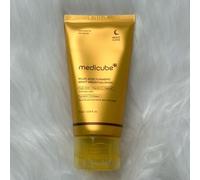 MEDICUBE Kojic Acid Curcuma Night Wrapping Mask 75 ml illuminante macchie scu...