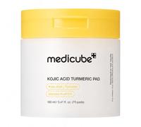 medicube - Kojic Acid Turmeric Clarifying Toner Pad, 160 ml (70 dischetti)