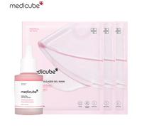 MEDICUBE PDRN Duo Set Pink Collagen Gel Mask 3+ PDRN Pink Peptide Serum Ampolle