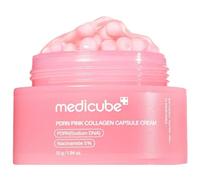 Medicube PDRN Pink Collagen Capsule Cream - Crema Idratante Viso Leggera - Niacinamide per un Tono Della Pelle non Uniforme - Korean SkinCare, 55 g