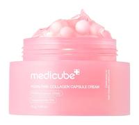 Medicube PDRN Pink Collagen Capsule Cream - Crema Idratante Viso Leggera - Niacinamide per un Tono Della Pelle non Uniforme - Korean SkinCare, 55 g