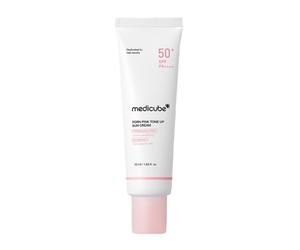 MEDICUBE PDRN Pink Tone Up crema solare SPF50+ PA++++ 50 ml