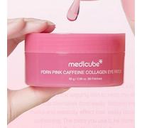 MEDICUBE Pink Caffeine Collagen Eye Patch 85g 60EA Hydrating Anti-Aging NUOVO