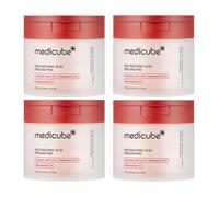 medicube - Red Succinic Acid Peeling Pad - 155g/70pads (4ea) Set