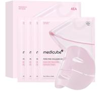 medicube Salmon Dna Pdrn Maschera In Gel Di Collagene Rosa Da Notte Per Una