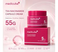 Medicube TXA Niacinamide Capsule Cream 55g Idratante per il viso coreano, Correttore per macchie scure con TXA & Niacinamide 5%