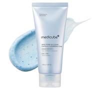 medicube Zero Pore Clear Blue Capsule Cleanser 120 g - AHA/BHA/PHA per pori, punti neri e texture - Detersione delicata quotidiana