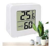 Medidor digital de temperatura y humedad, Medidor digital de temperatura y humedad, Medidor higrómetro interior | Medidor de temperatura higrómetro LCD para mediciones de temperatura y humedad