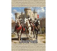Medieval Castle and Knights Notebook/Journal/Diary: Old Runes from Dark Ages Style, 120 lined pages for Everyday Thoughts