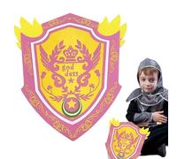 Medieval Foam Toy Shield - Soft Play Knight Costume Accessory, Lightweight Gear, Safety Combat Prop, Protezione Armament, Dragon Design Plate, Party Favor | for Boys