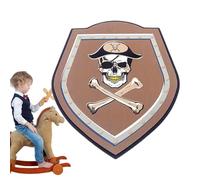 Medieval Foam Toy Shield - Soft Play Knight Costume Accessory, Lightweight Gear, Safety Combat Prop, Protezione Armament, Dragon Design Plate, Party Favor | for Boys